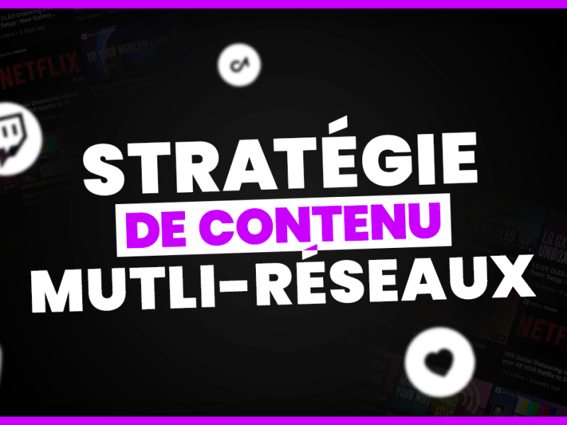 Coaching - Création d'une stratégie de contenu complète multi-réseaux